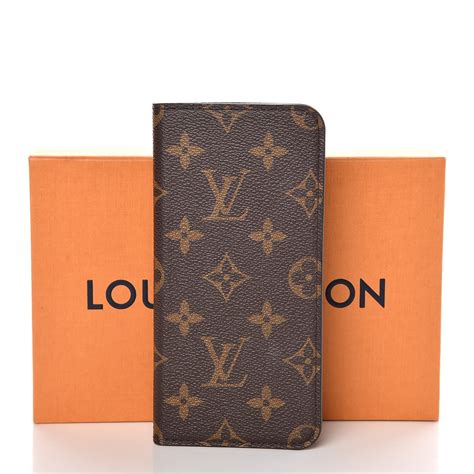 louis vuitton iphone 7 plus wallet|LOUIS VUITTON Monogram iPhone 7/8 Plus Folio Case.